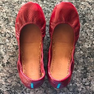 Tieks Ruby Red Patent